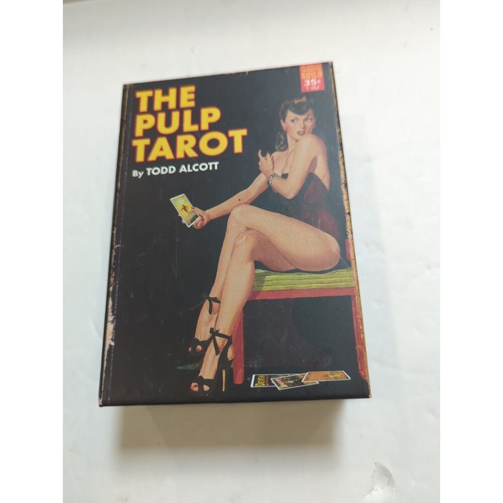 THE PULP TAROT by TODD ALCOTT Complete With Instruction Book